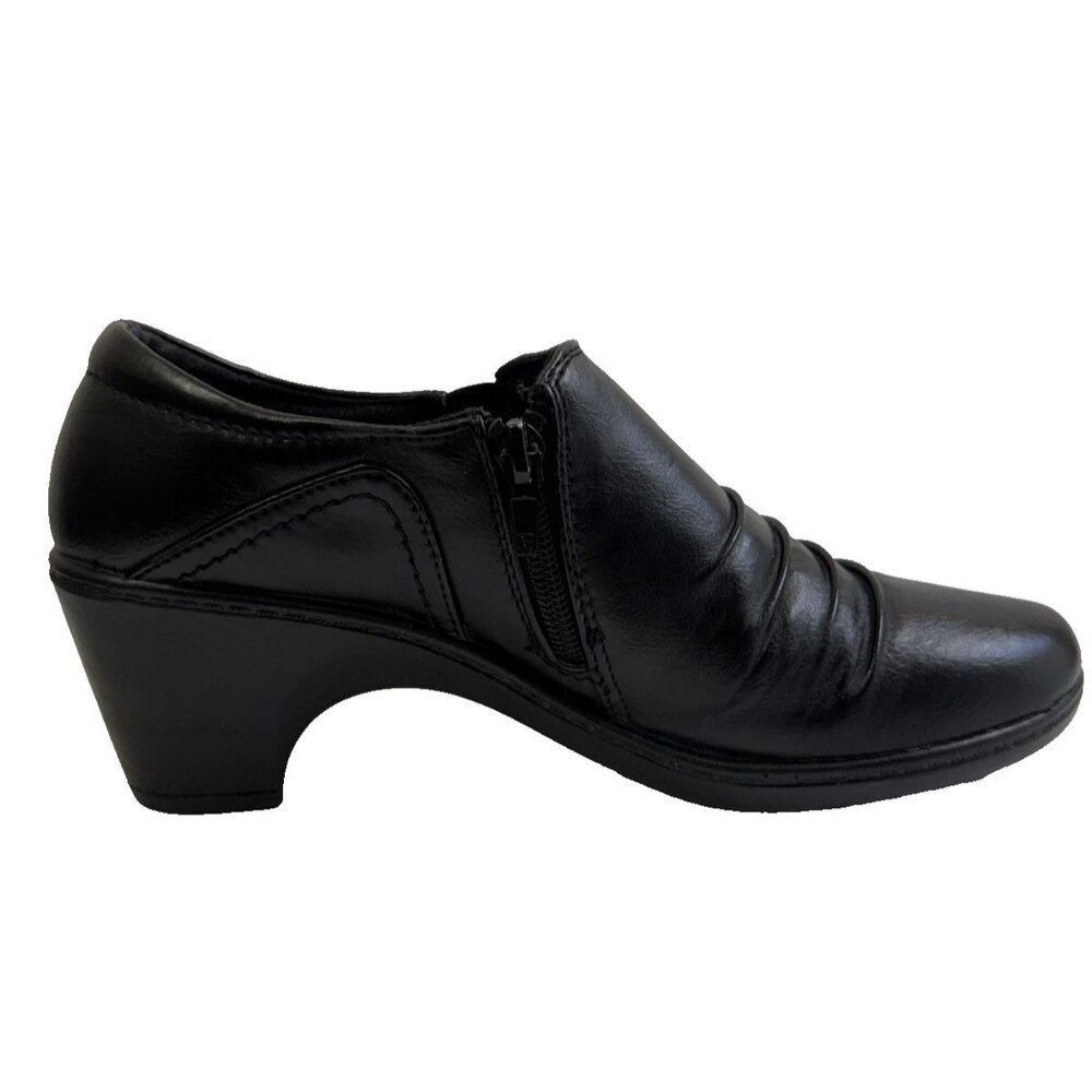 Easy Street Comfort Wave Ankle Booties Women 7.5 Black  Casual. - Picture 11 of 13